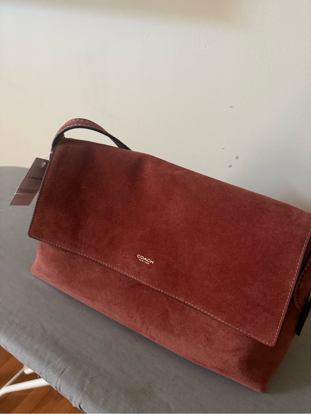 Coach Womens Chelsea 36 Suede Clay - Picture 2 of 4